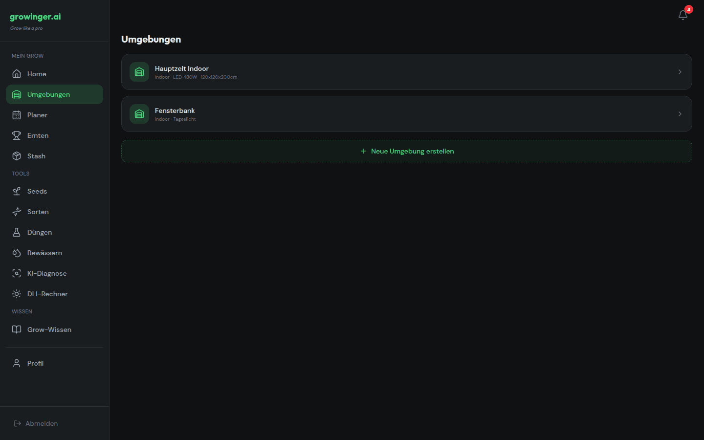 Umgebungen