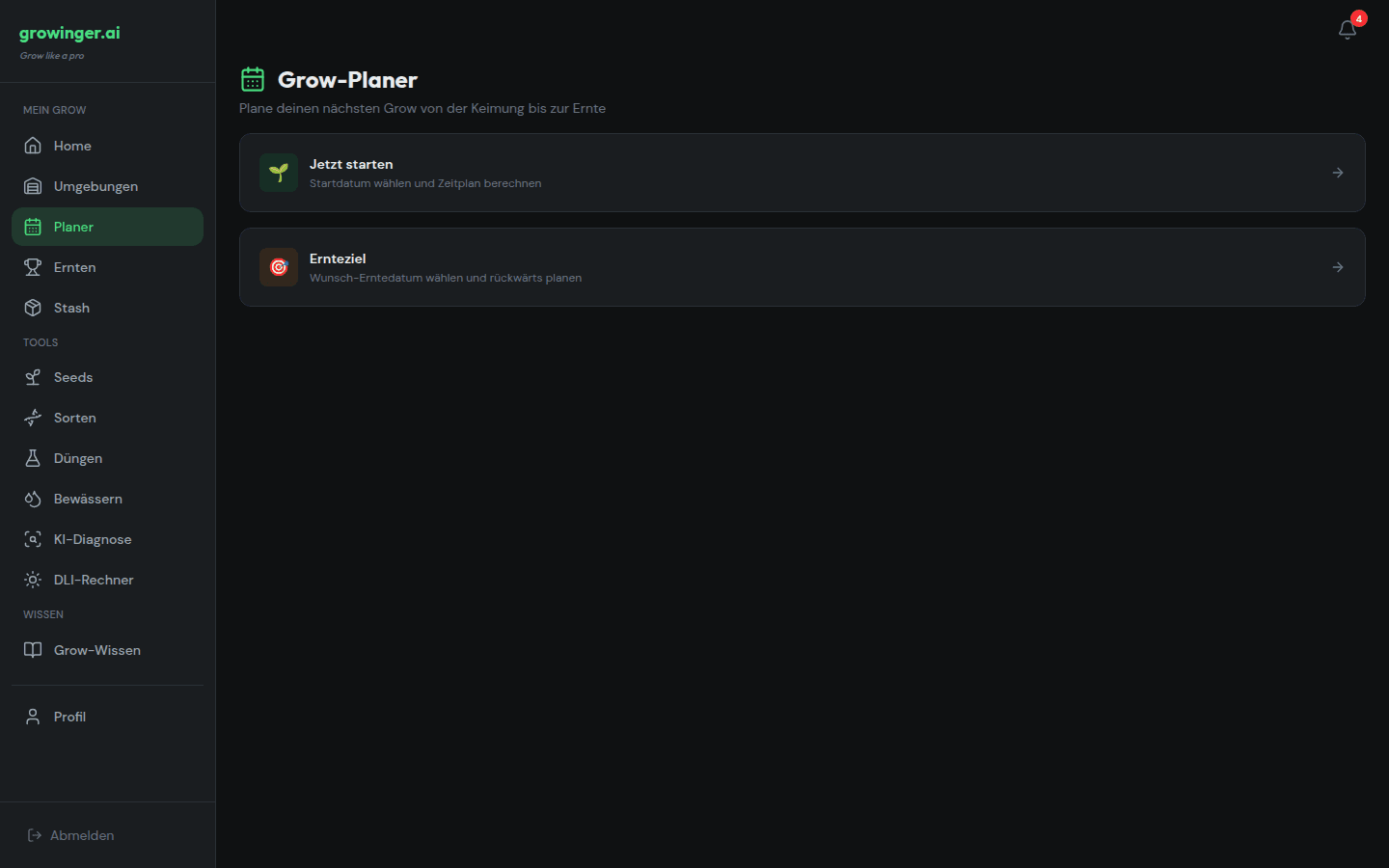 Grow-Planer